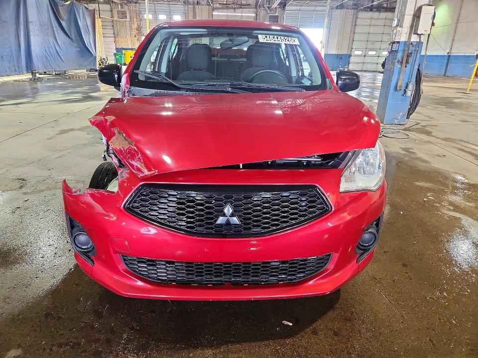 2020 Mitsubishi Mirage VIN ML32F4FJ3LHF08764 COPART salvage auction — FRONT END, Tx - Certificate Of Title, sold $1,350 on 2026-07-07 (photo 5)