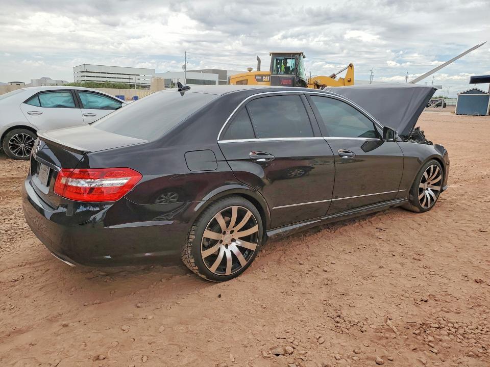 2011 Mercedes-benz E-class VIN WDDHF5GB0BA468545 COPART salvage auction — FRONT END, AZ - CERT OF TITLE - SALVAGE, sold $300 on 2026-07-14 (photo 3)