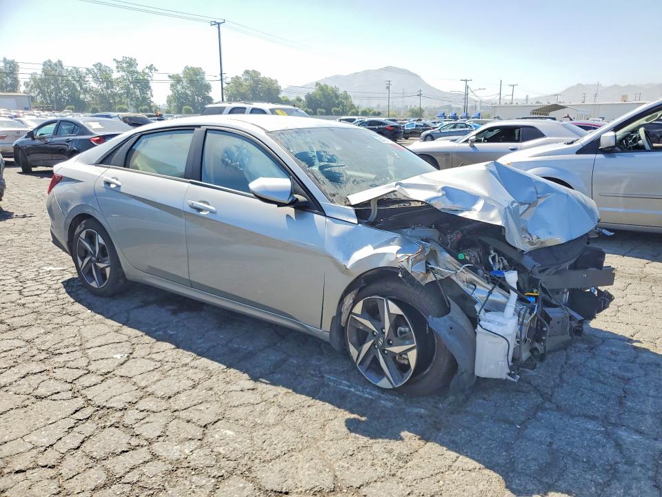 2023 Hyundai Elantra VIN 5NPLS4AG2PH101869 COPART salvage auction — FRONT END, Ca - Dis/Dlr/Exp Only Clean Title, sold $2,450 on 2026-07-02 (photo 4)