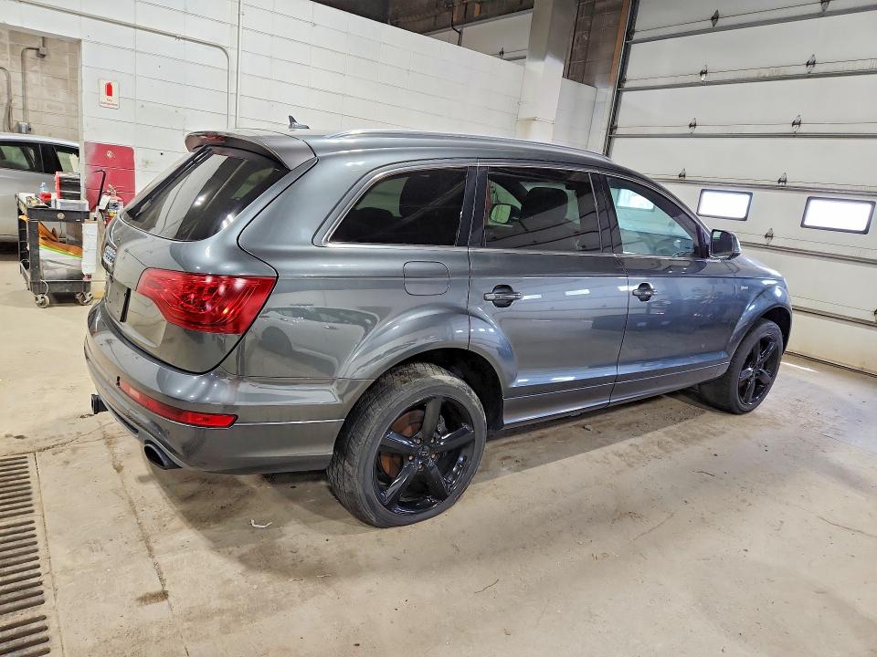 2013 Audi Q7 VIN WA1DGAFEXDD015698 COPART salvage auction — MECHANICAL, IN - CERTIFICATE OF TITLE, sold $2,350 on 2026-07-09 (photo 3)
