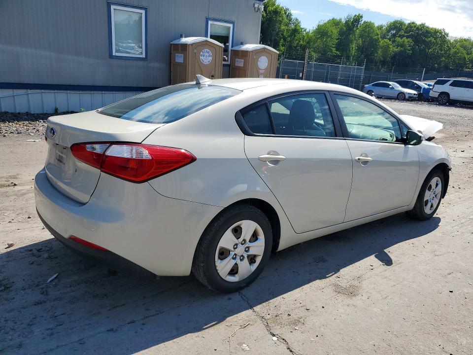 2015 Kia Forte VIN KNAFK4A64F5378832 COPART salvage auction — FRONT END, PA - CERTIFICATE OF SALVAGE, sold $475 on 2026-07-08 (photo 3)