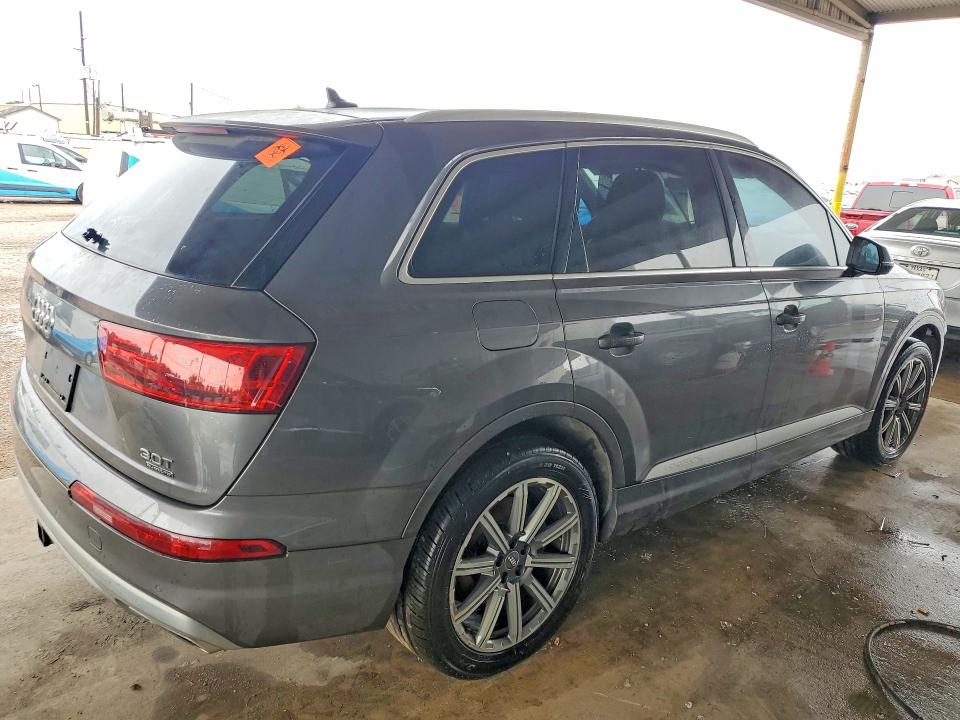 2018 Audi Q7 VIN WA1LAAF76JD050099 COPART salvage auction — MECHANICAL, Tx - Certificate Of Title, sold $1,400 on 2026-07-14 (photo 3)