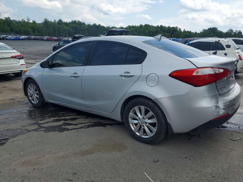 2016 Kia Forte VIN KNAFX4A64G5469392 COPART salvage auction — REAR END, Pa - Certificate Of Salvage, sold $275 on 2026-07-29 (photo 2)