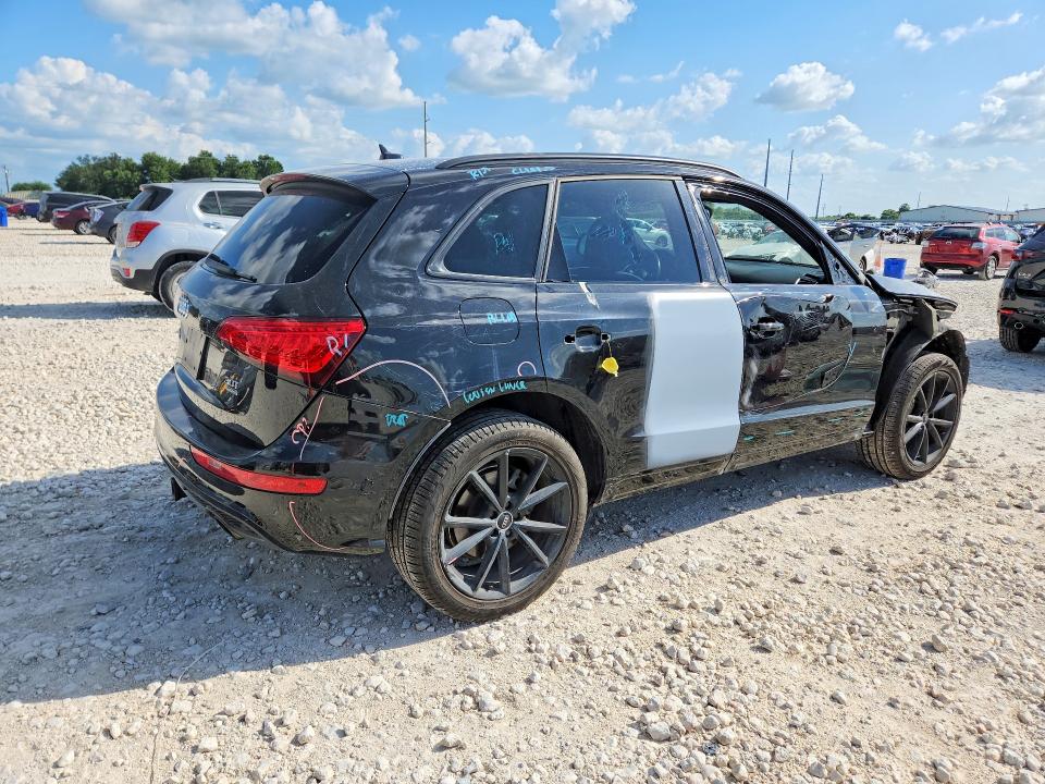 2017 Audi Q5 VIN WA1D7AFP1HA009359 COPART salvage auction — FRONT END, Tx - Salvage Vehicle Title, sold $70 on 2026-07-23 (photo 3)