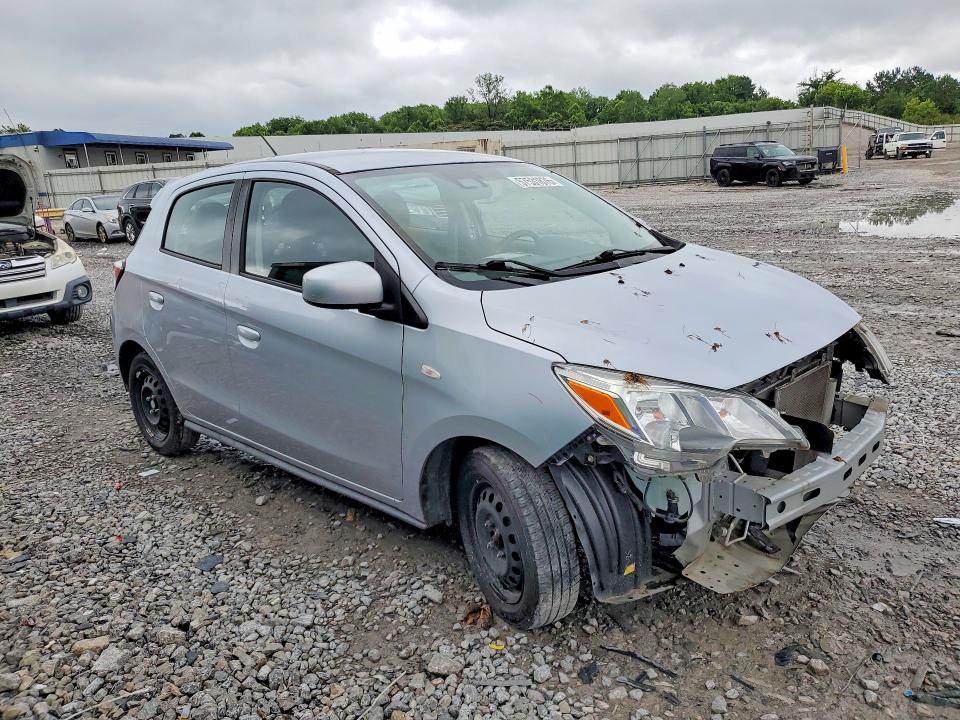 2021 Mitsubishi VIN ML32AUHJ3MH005844 COPART salvage auction — FRONT END, AL - CERT OF TITLE-SALVAGE TITLE (P), sold $625 on 2026-07-28 (photo 4)