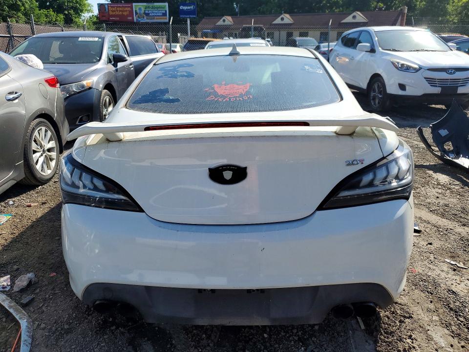 2010 Hyundai Genesis VIN KMHHT6KD6AU013452 COPART salvage auction — MECHANICAL, Va - Certificate Of Title, sold $2,200 on 2026-07-02 (photo 6)