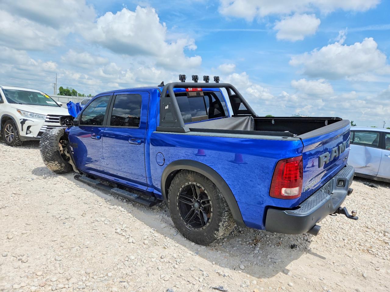 2017 Ram 1500 VIN 1C6RR7YT9HS814515 COPART salvage auction — Front End, TX - SALVAGE VEHICLE TITLE, sold $3,550 on 2026-07-09 (photo 2)