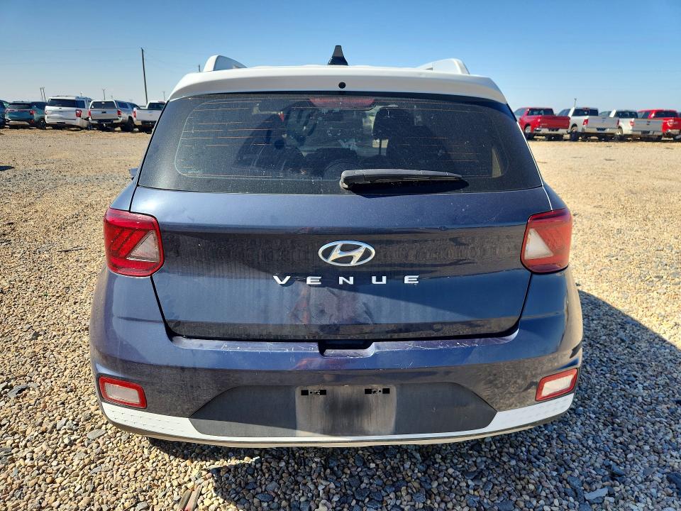 2021 Hyundai Venue VIN KMHRC8A38MU112139 COPART salvage auction — FRONT END, Tx - Salvage Vehicle Title, sold $3,000 on 2026-07-14 (photo 6)
