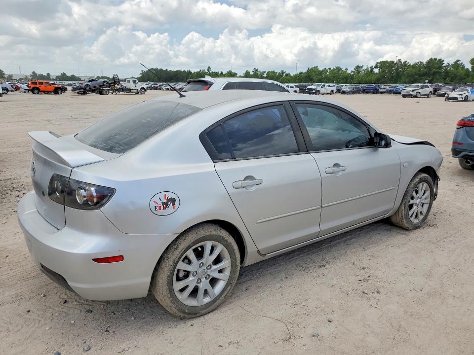 2007 Mazda 3 VIN JM1BK12F871650483 COPART salvage auction — FRONT END, TX - SALVAGE VEHICLE TITLE (P), sold $625 on 2026-07-31 (photo 3)