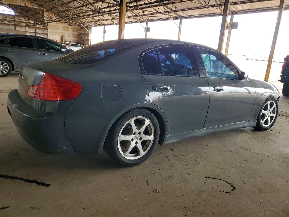 2003 Infiniti G35 VIN JNKCV51E03M007239 COPART salvage auction — FRONT END, Az - Certificate Of Title, sold $475 on 2026-07-27 (photo 3)