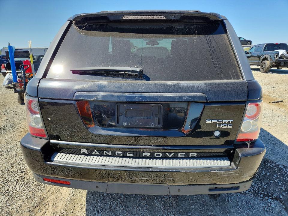 2010 Land rover Range rover sport VIN SALSK2D4XAA227017 COPART salvage auction — REAR END, Ca - Cert Of Title-Salvaged, sold $425 on 2026-07-10 (photo 6)