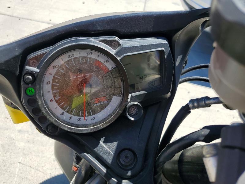 2008 Suzuki Gsx-r750 VIN JS1GR7LA582102809 COPART salvage auction — FRONT END, UT - SALVAGE CERTIFICATE, sold $900 on 2026-07-16 (photo 7)