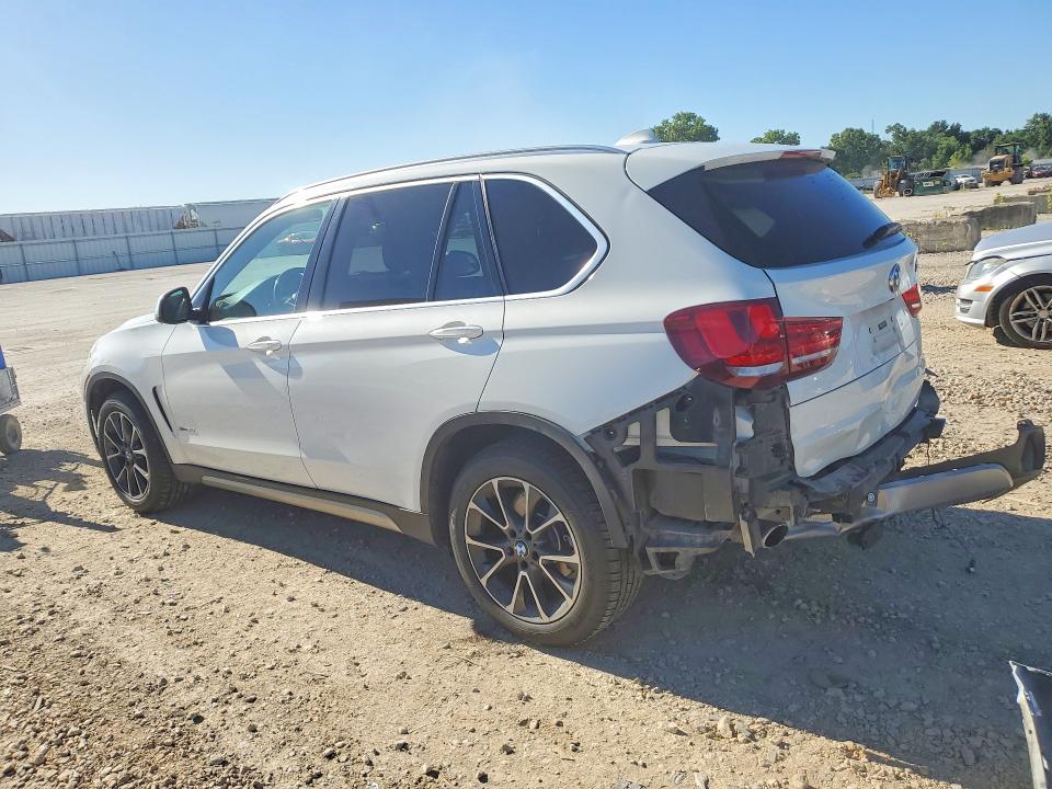 2017 BMW X5 VIN 5UXKR0C38H0V83898 COPART salvage auction — REAR END, Ks - Cert Of Title-Salvage, sold $100 on 2026-07-09 (photo 2)