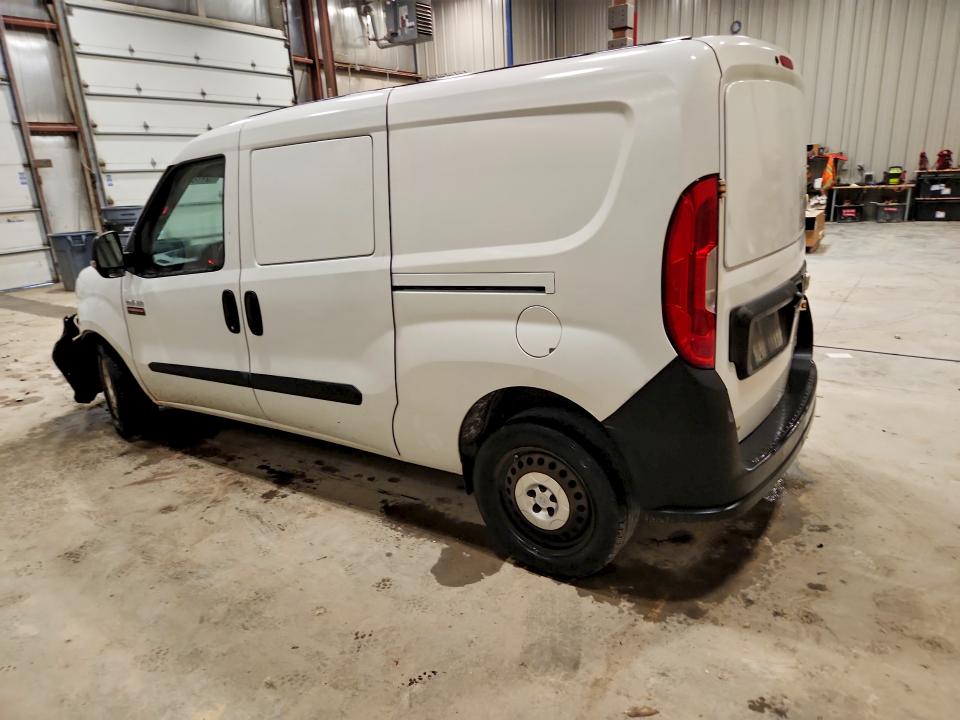 2019 Ram Promaster city VIN ZFBHRFAB6K6N61477 COPART salvage auction — FRONT END, WI - CERTIFICATE OF TITLE, sold $125 on 2026-07-23 (photo 2)