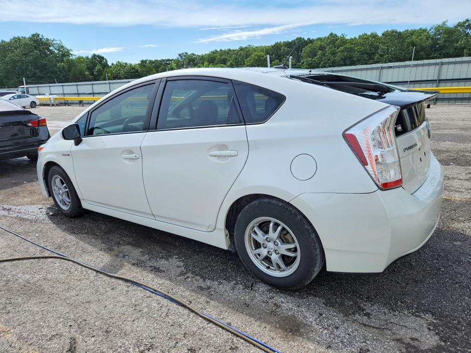 2011 Toyota Prius VIN JTDKN3DU3B0311949 COPART salvage auction — HAIL, MO - SALVAGE CERTIFICATE OF TITLE, sold $2,350 on 2026-07-29 (photo 2)
