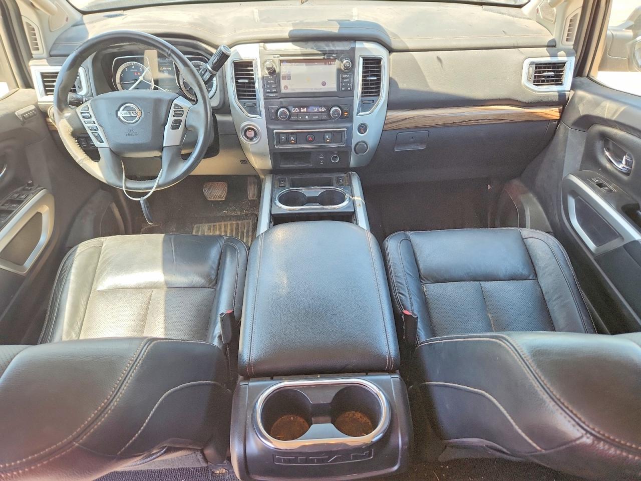 2017 Nissan Titan VIN 1N6AA1E64HN536949 COPART salvage auction — Rear End, OK - CERT OF TITLE-SALVAGE, sold $5,500 on 2026-07-09 (photo 8)