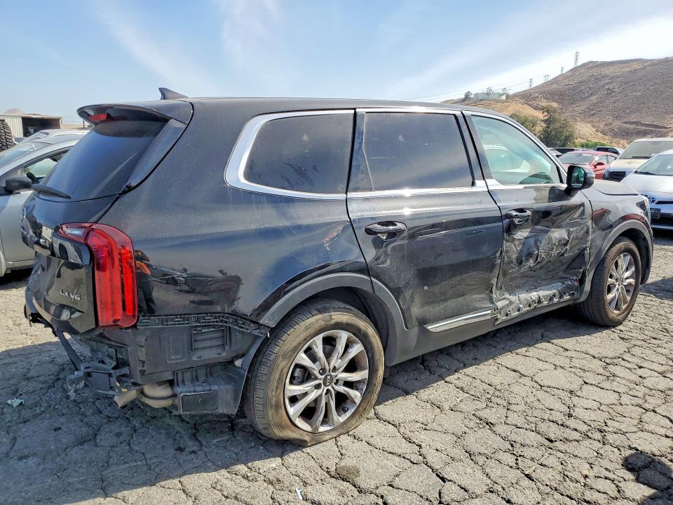 2021 Kia Telluride VIN 5XYP24HC0MG110724 COPART salvage auction — ALL OVER, Ca - Salvage Certificate, sold $2,800 on 2026-07-13 (photo 3)