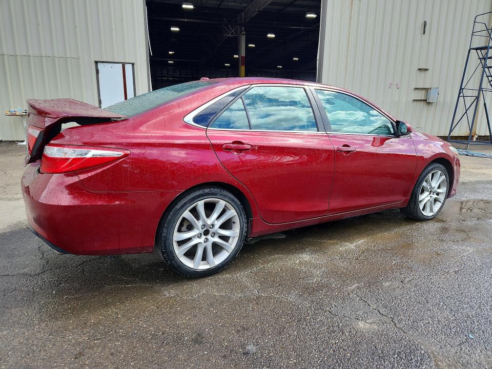 2016 Toyota Camry VIN 4T1BK1FK4GU568865 COPART salvage auction — REAR END, Or - Certificate Of Title, sold $2,100 on 2026-07-09 (photo 3)