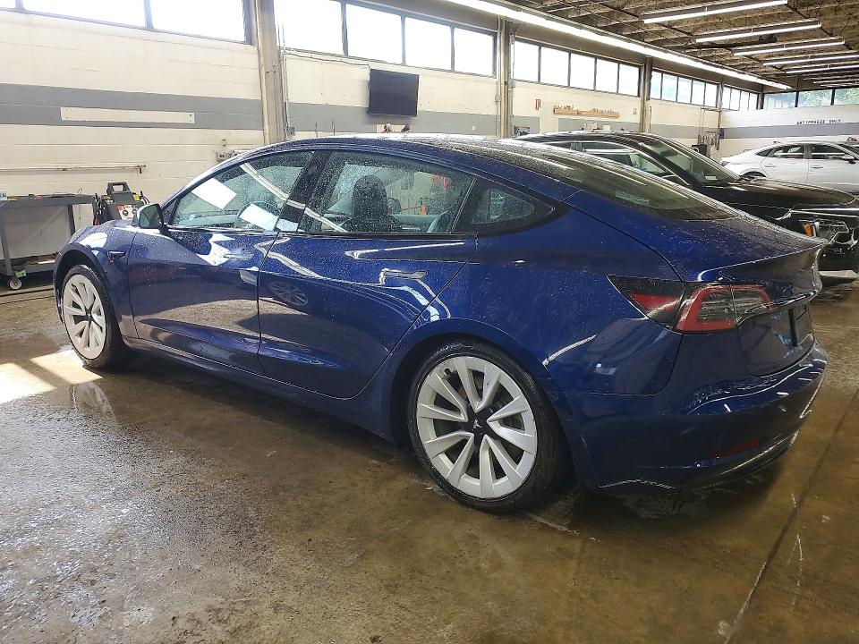 2022 Tesla Model 3 VIN 5YJ3E1EA3NF303840 COPART salvage auction — UNDERCARRIAGE, Il - Salvage Certificate, sold $3,650 on 2026-07-20 (photo 2)