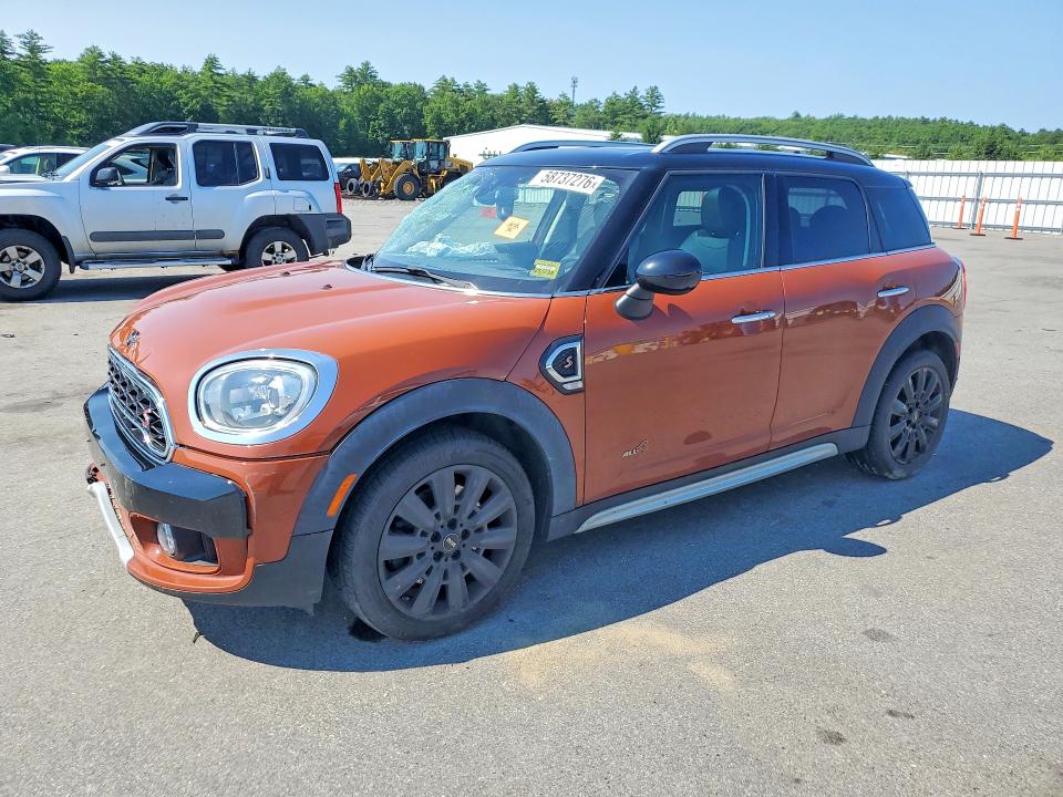 2019 Mini Cooper VIN WMZYT5C53K3E63950 COPART salvage auction — FRONT END, Me - Cert Of Title-Salvage Collisio, sold $2,200 on 2026-08-12 (photo 1)