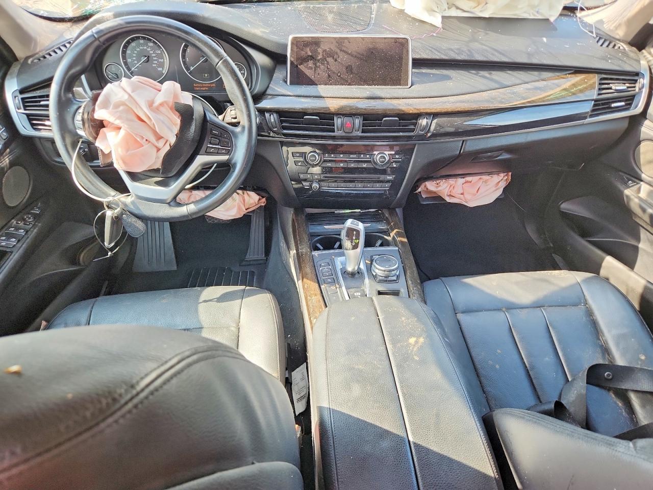 2015 BMW X5 VIN 5UXKR2C54F0H37231 COPART salvage auction — Front End, AL - CERT OF TITLE-SALVAGE TITLE, sold $550 on 2026-06-25 (photo 8)