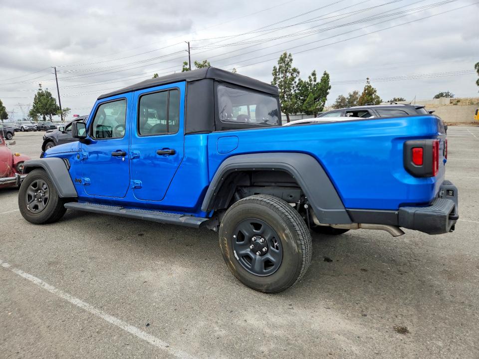 2023 Jeep Gladiator VIN 1C6HJTAG6PL559601 COPART salvage auction — FRONT END, CA - SALVAGE CERTIFICATE, sold $5,700 on 2026-08-25 (photo 2)