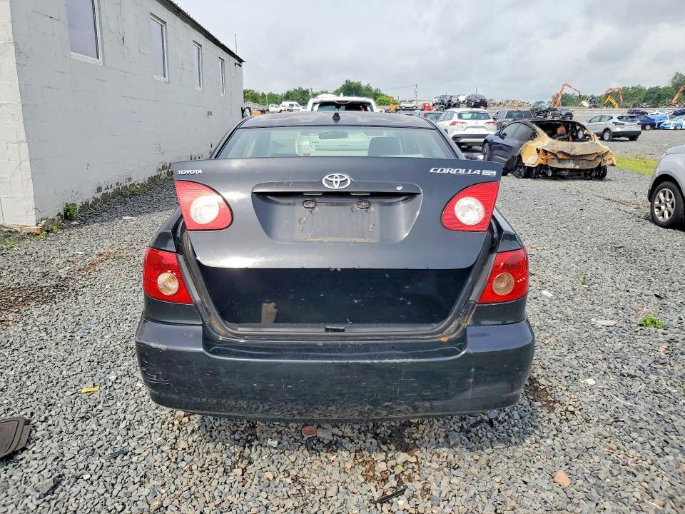 2005 Toyota Corolla VIN JTDBR32E550055138 COPART salvage auction — SIDE, NJ - CERT OF TITLE-SALVAGE, sold $350 on 2026-07-17 (photo 6)