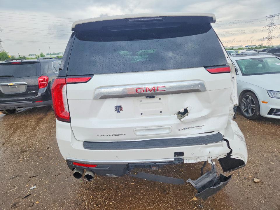 2021 Gmc VIN 1GKS2JKL3MR150058 COPART salvage auction — REAR END, IL - SALVAGE CERTIFICATE, sold $21,400 on 2026-07-28 (photo 6)