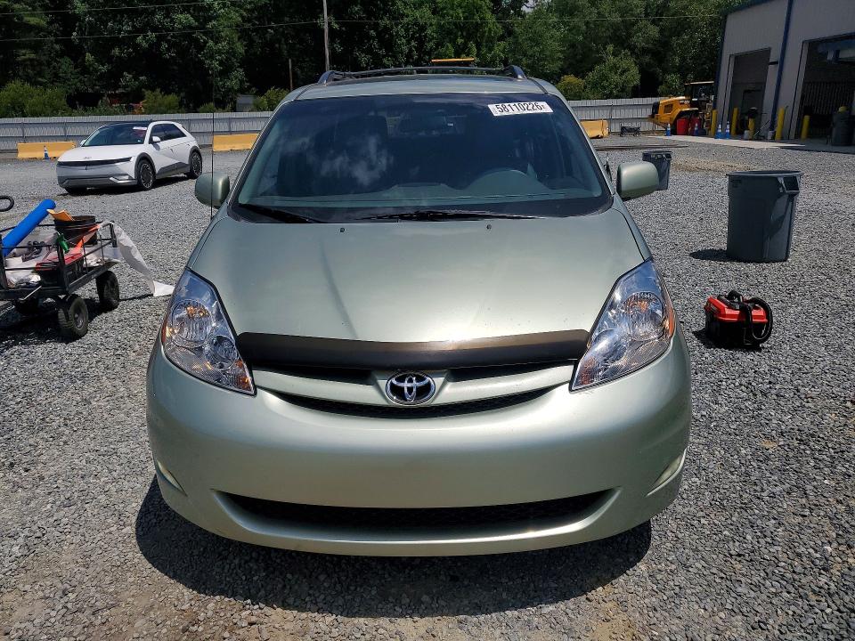 2010 Toyota Sienna VIN 5TDYK4CC8AS306663 COPART salvage auction — REAR END, NC - SALVAGE CERTIFICATE OF TITLE, sold $550 on 2026-07-30 (photo 5)