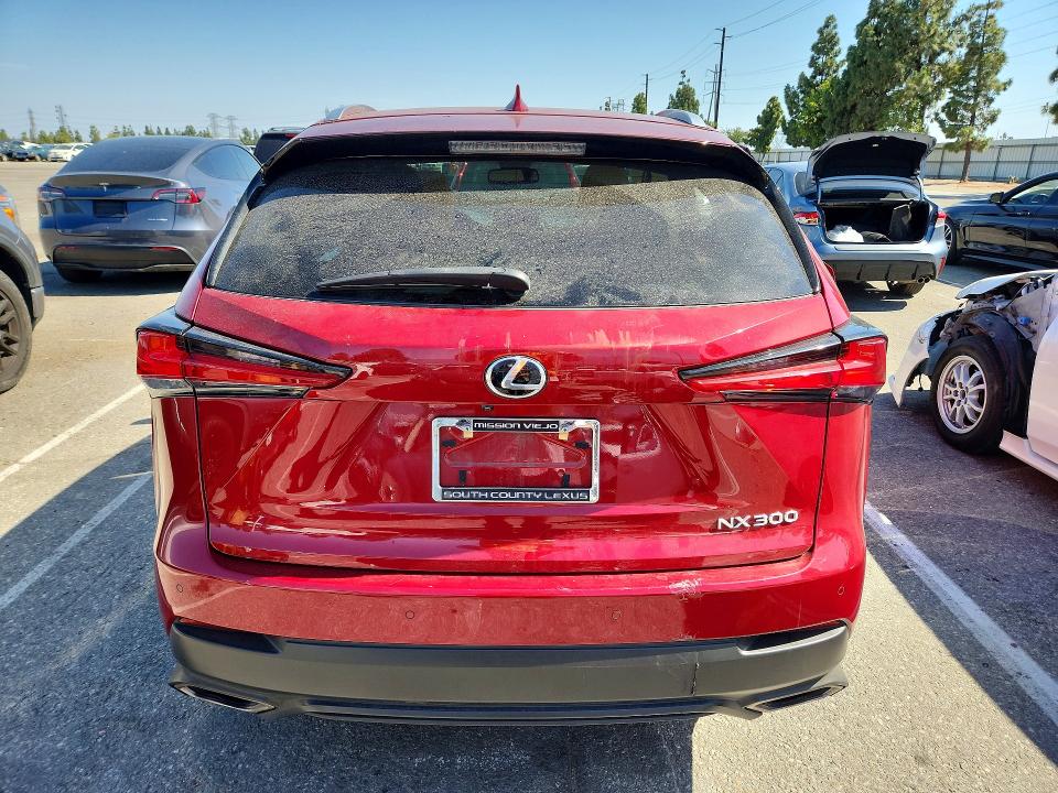 2018 Lexus Nx VIN JTJYARBZ7J2105413 COPART salvage auction — SIDE, CA - SALVAGE CERTIFICATE, sold $4,100 on 2026-07-30 (photo 6)