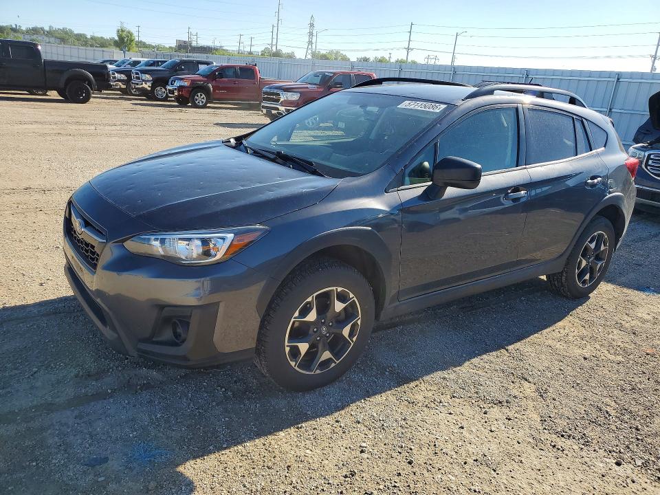 2020 Subaru Xv VIN JF2GTAAC7L9218328 COPART salvage auction — HAIL, Ia - Cert Of Title-Salvage Title, sold $150 on 2026-07-22 (photo 1)