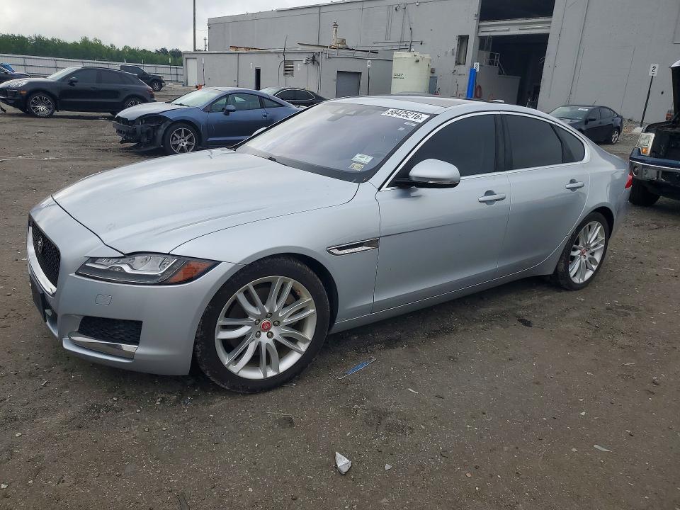 2018 Jaguar Xf VIN SAJBE4EV4JCY56098 COPART salvage auction — MECHANICAL, Va - Certificate Of Title, sold $1,900 on 2026-07-08 (photo 1)
