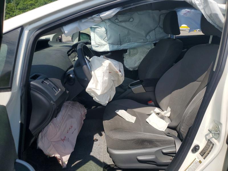 2015 Toyota Prius VIN JTDKN3DU0F0426286 COPART salvage auction — FRONT END, Wv - Salvage Certificate, sold $500 on 2026-07-09 (photo 7)