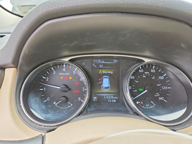2015 Nissan Rogue VIN 5N1AT2MVXFC787653 COPART salvage auction — FRONT END, Pa - Certificate Of Salvage, sold $775 on 2026-07-04 (photo 9)