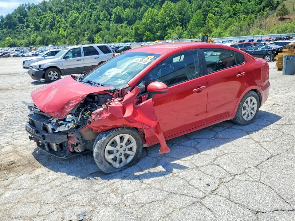 2017 Kia Rio VIN KNADM4A35H6062800 COPART salvage auction — FRONT END, Wv - Salvage Certificate, sold $275 on 2026-07-09 (photo 1)