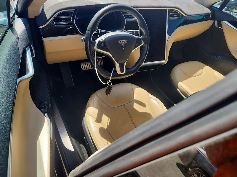2014 Tesla Model s VIN 5YJSA1H12EFP60545 COPART salvage auction — NORMAL WEAR, Ca - Dis/Dlr/Exp Only Clean Title, sold $2,650 on 2026-07-10 (photo 8)