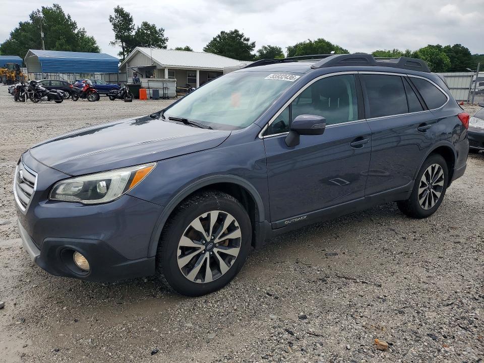 2017 Subaru Outback VIN 4S4BSENCXH3323786 COPART salvage auction — REAR END, Ar - Cert Of Title-Salvage, sold $3,050 on 2026-07-27 (photo 1)
