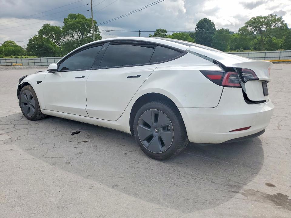 2023 Tesla Model 3 VIN 5YJ3E1EAXPF420978 COPART salvage auction — FRONT END, Tn - Salvage Certificate, sold $3,100 on 2026-07-27 (photo 2)
