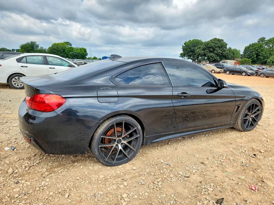 2014 BMW 4er VIN WBA3N7C55EK221410 COPART salvage auction — FRONT END, Tn - Certificate Of Title, sold $1,700 on 2026-07-07 (photo 3)