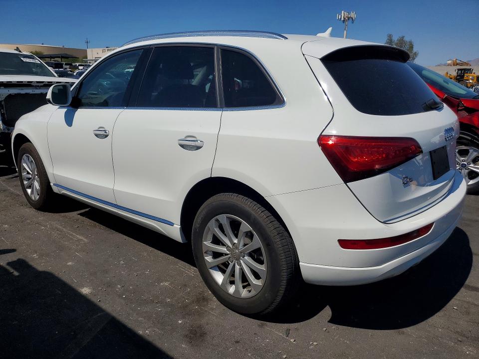 2015 Audi Q5 VIN WA1CFAFP1FA039876 COPART salvage auction — MINOR DENT/SCRATCHES, Ca - Certificate Of Title, sold $1,250 on 2026-07-22 (photo 2)