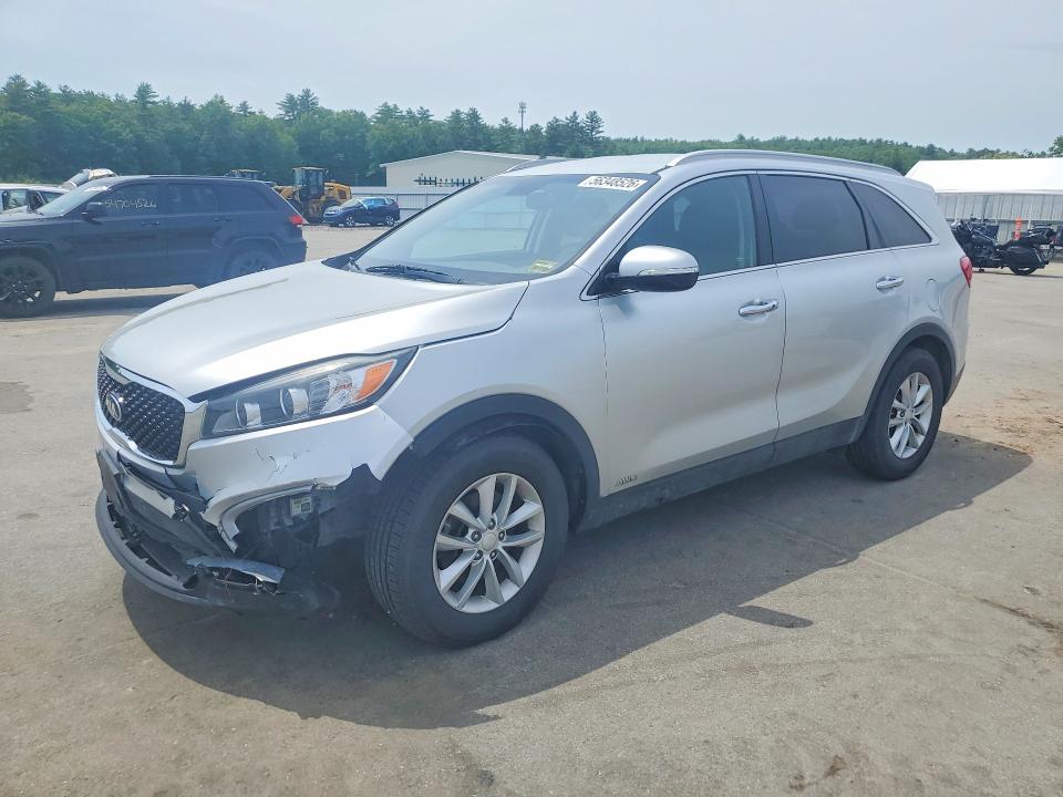 2017 Kia Sorento VIN 5XYPGDA39HG273485 COPART salvage auction — FRONT END, Me - Cert Of Title-Salvage Collisio, sold $100 on 2026-07-31 (photo 1)