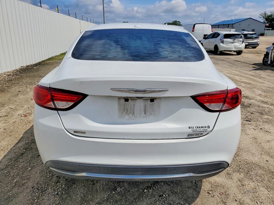 2015 Chrysler 200 VIN 1C3CCCAB6FN633429 COPART salvage auction — NORMAL WEAR, Fl - Certificate Of Title, sold $500 on 2026-07-02 (photo 6)