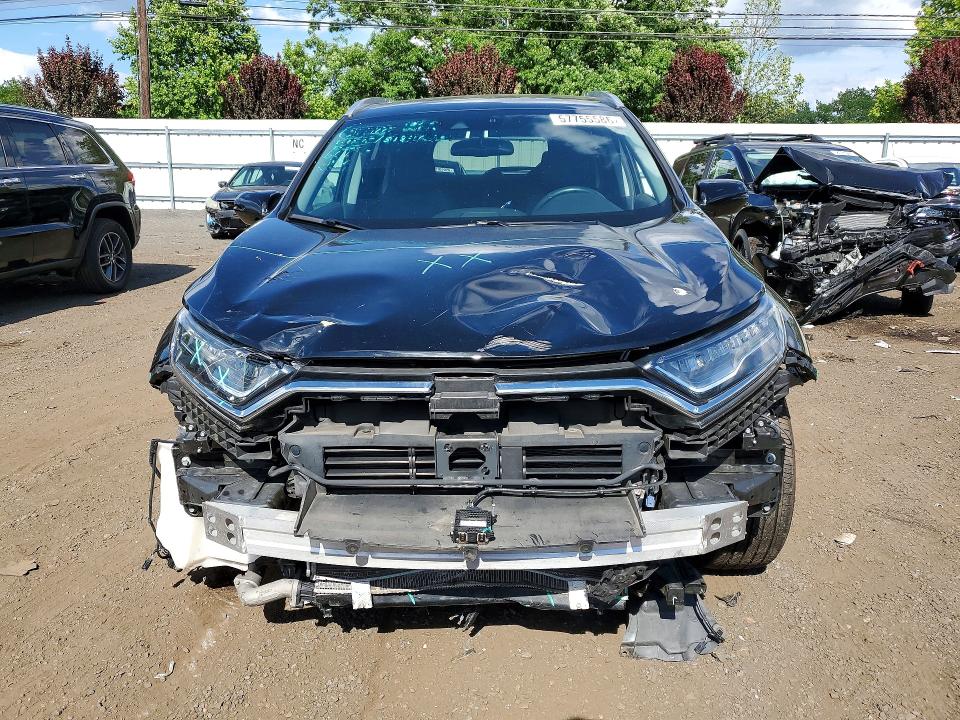 2022 Honda Cr-v VIN 2HKRW2H92NH615664 COPART salvage auction — FRONT END, Ct - Cert Of Title-Salvage, sold $9,000 on 2026-07-02 (photo 5)