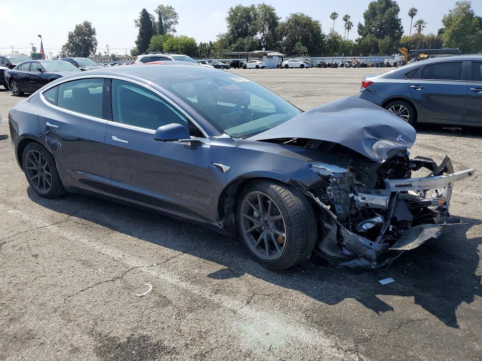 2019 Tesla Model 3 VIN 5YJ3E1EB5KF386823 COPART salvage auction — FRONT END, Ca - Salvage Certificate, sold $3,250 on 2026-07-07 (photo 4)