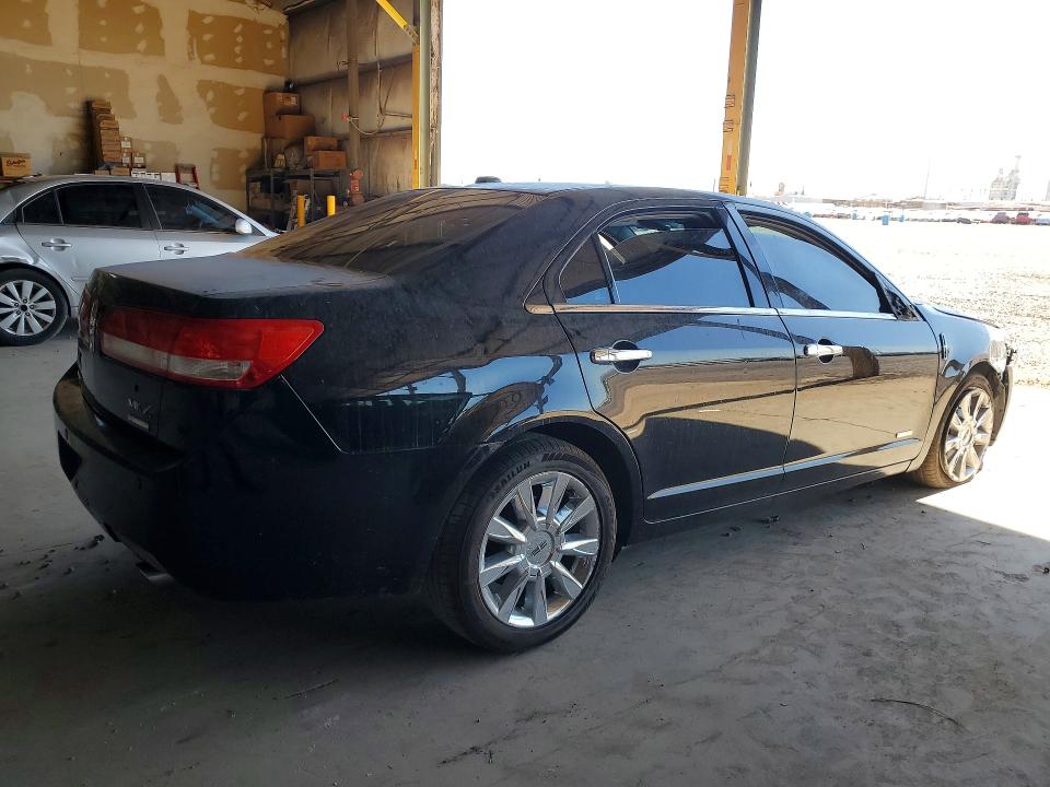 2012 Lincoln Mkz VIN 3LNDL2L36CR806662 COPART salvage auction — FRONT END, Az - Certificate Of Title, sold $500 on 2026-07-27 (photo 3)