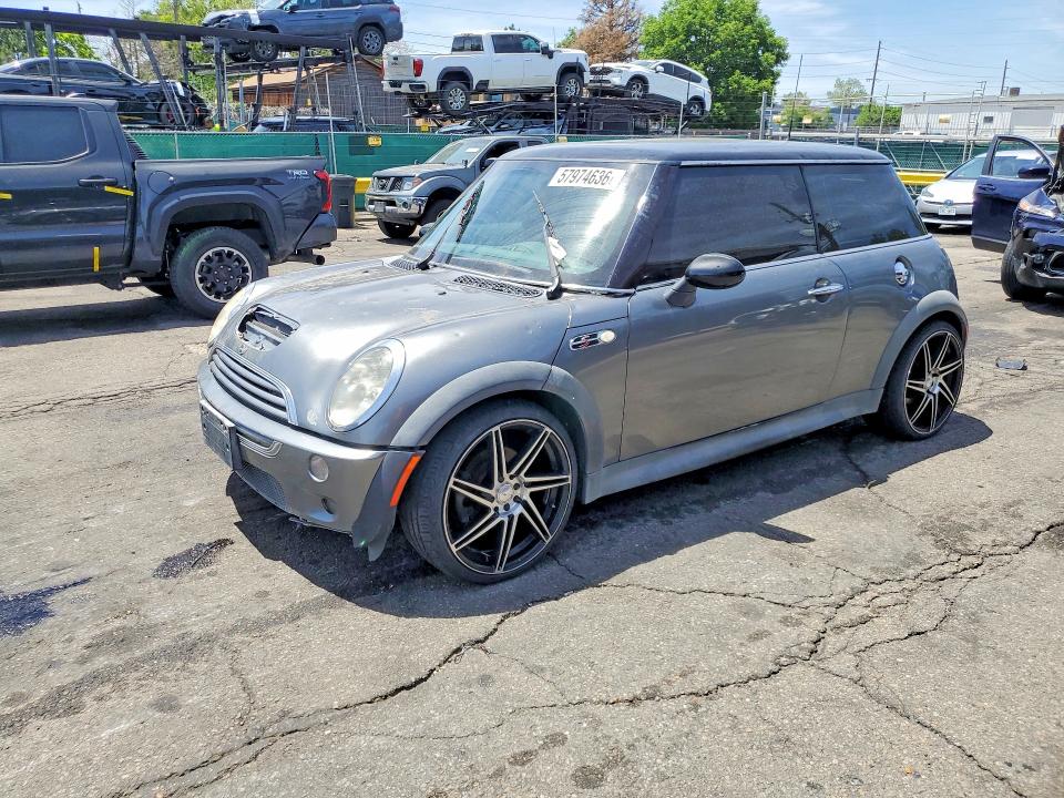 2002 Mini Cooper VIN WMWRE33482TD56884 COPART salvage auction — HAIL, Co - Salvage Title, sold $275 on 2026-07-09 (photo 1)