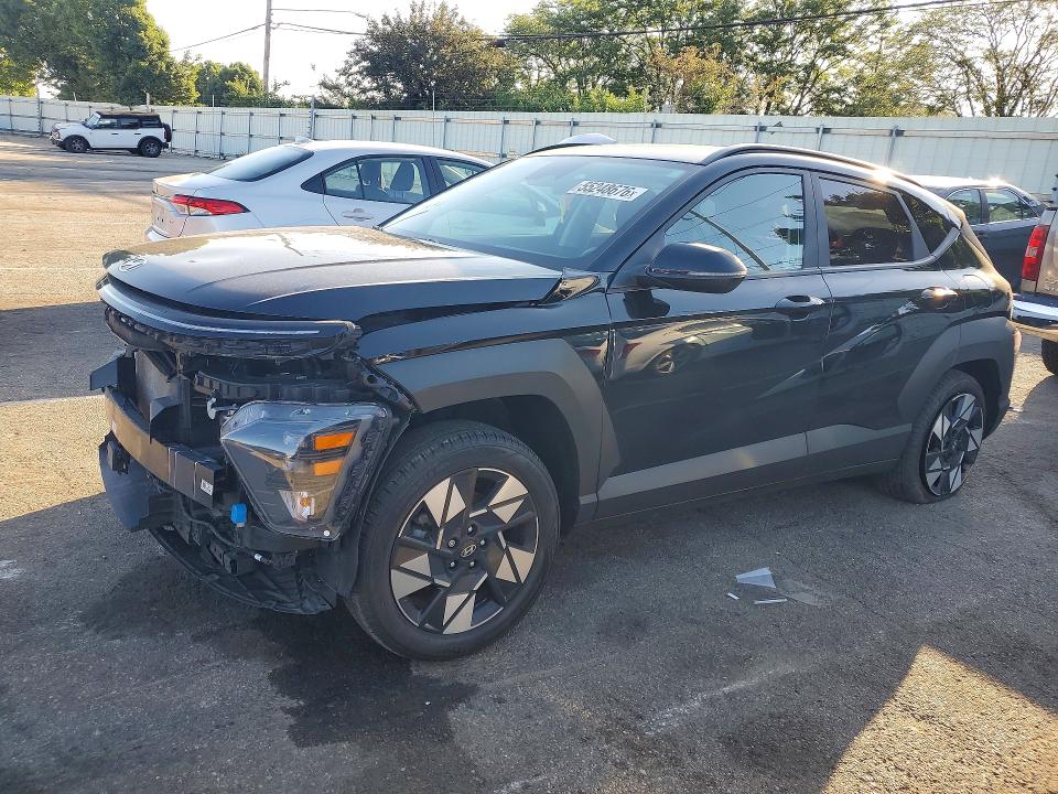 2024 Hyundai Kona VIN KM8HCCAB5RU091358 COPART salvage auction — FRONT END, Oh - Cert Of Title-Salvage, sold $3,100 on 2026-07-15 (photo 1)