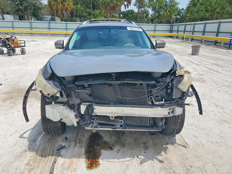 2010 Infiniti Fx35 VIN JN8AS1MU8AM801694 COPART salvage auction — FRONT END, Fl - Cert Of Title Slvg Rebuildable, sold $700 on 2026-07-08 (photo 5)