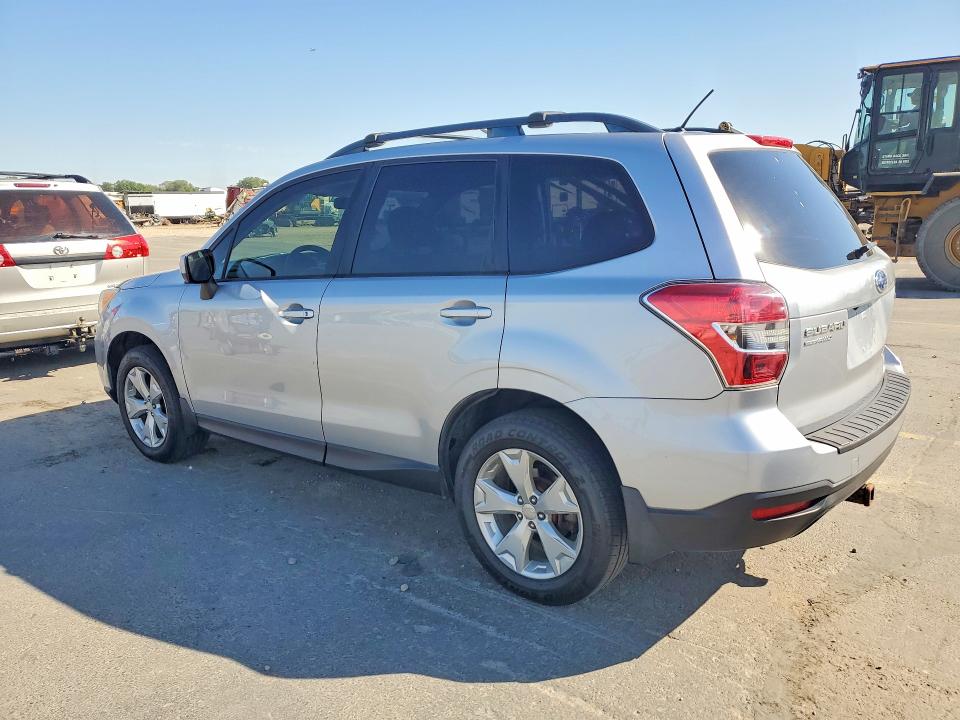 2015 Subaru VIN JF2SJADC6FH532509 COPART salvage auction — FRONT END, Id - Certificate Of Title, sold $1,000 on 2026-07-09 (photo 2)