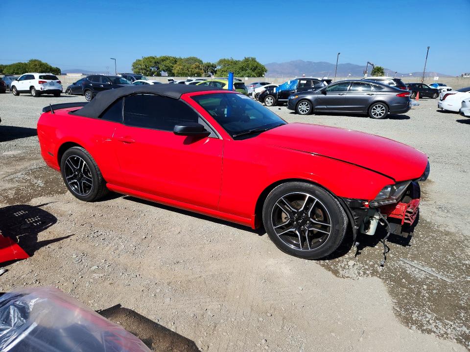 2014 Ford VIN 1ZVBP8EM1E5328663 COPART salvage auction — FRONT END, Ca - Salvage Certificate, sold $1,100 on 2026-07-02 (photo 4)